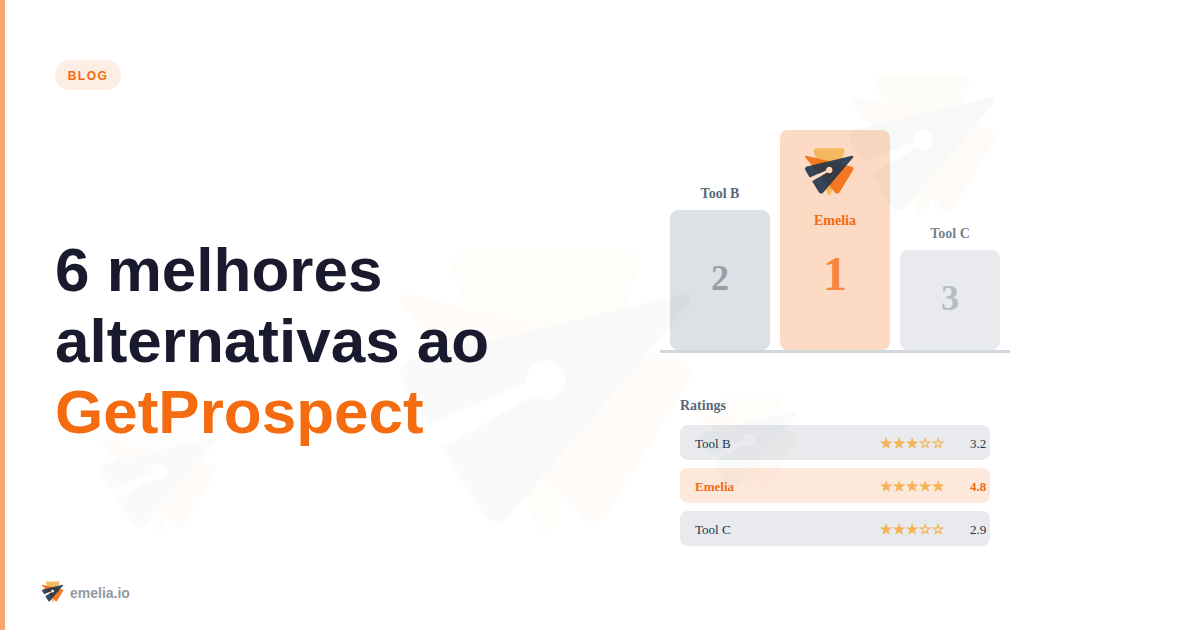 6 melhores alternativas ao GetProspect para impulsionar sua prospecção