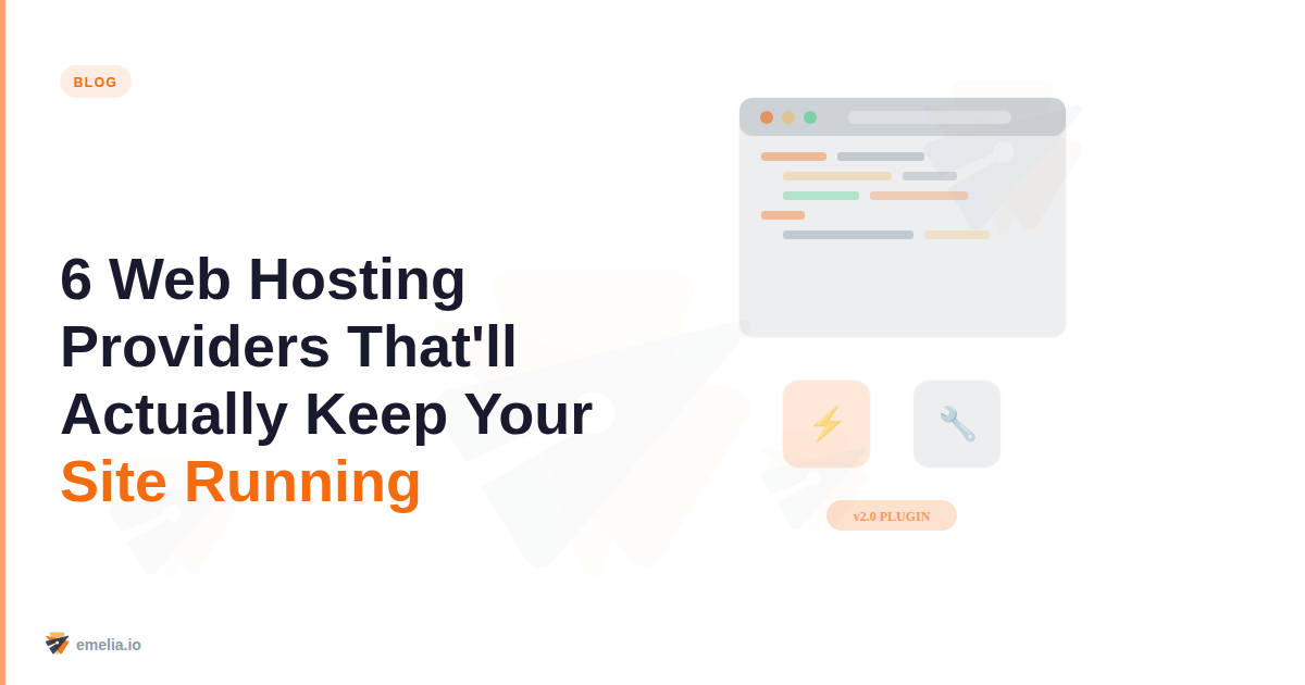6 Web Hosting Providers That'll Actually Keep Your Site Running (Without the Headaches)