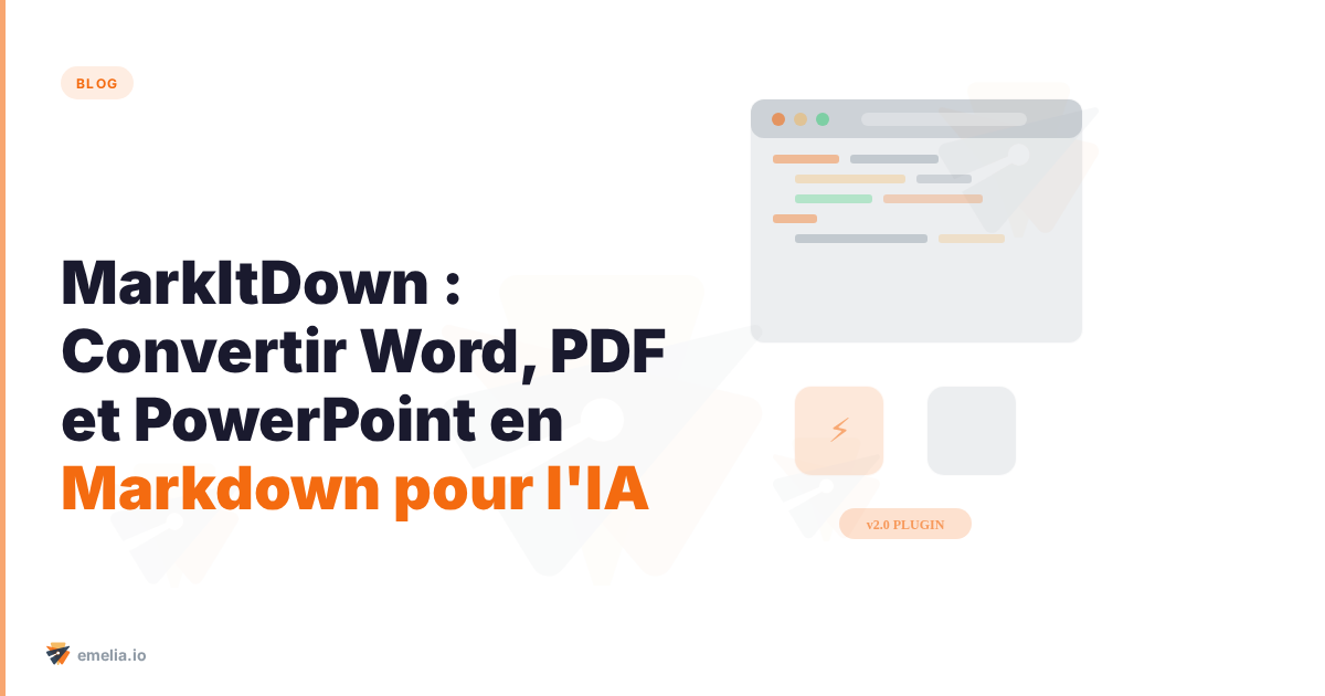 MarkItDown de Microsoft : Convertir Word, PDF et PowerPoint en Markdown pour l'IA