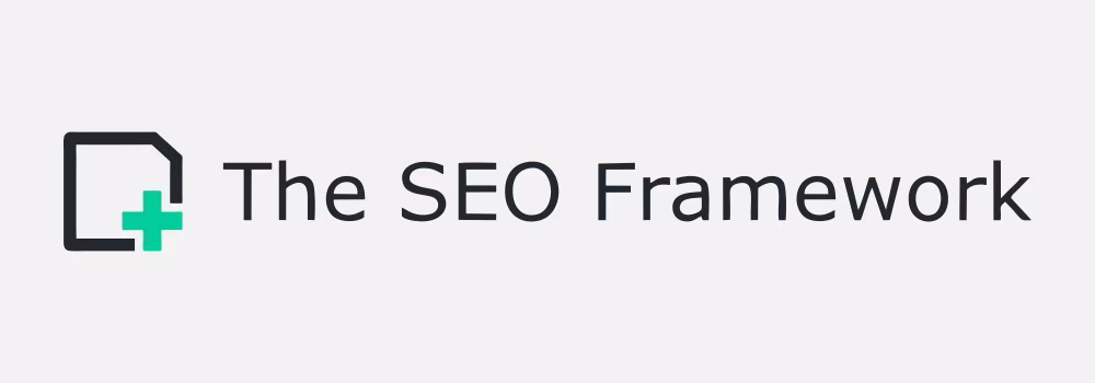 SEO Framework written in black on a white background