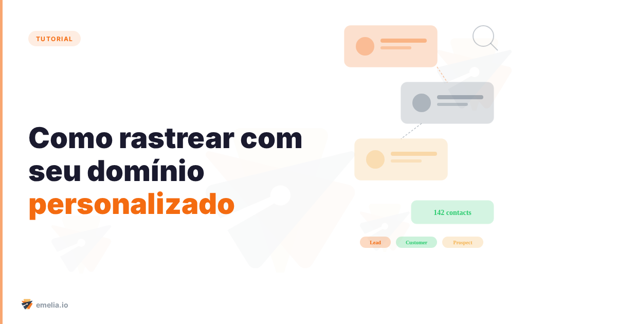 Como rastrear com seu domínio personalizado