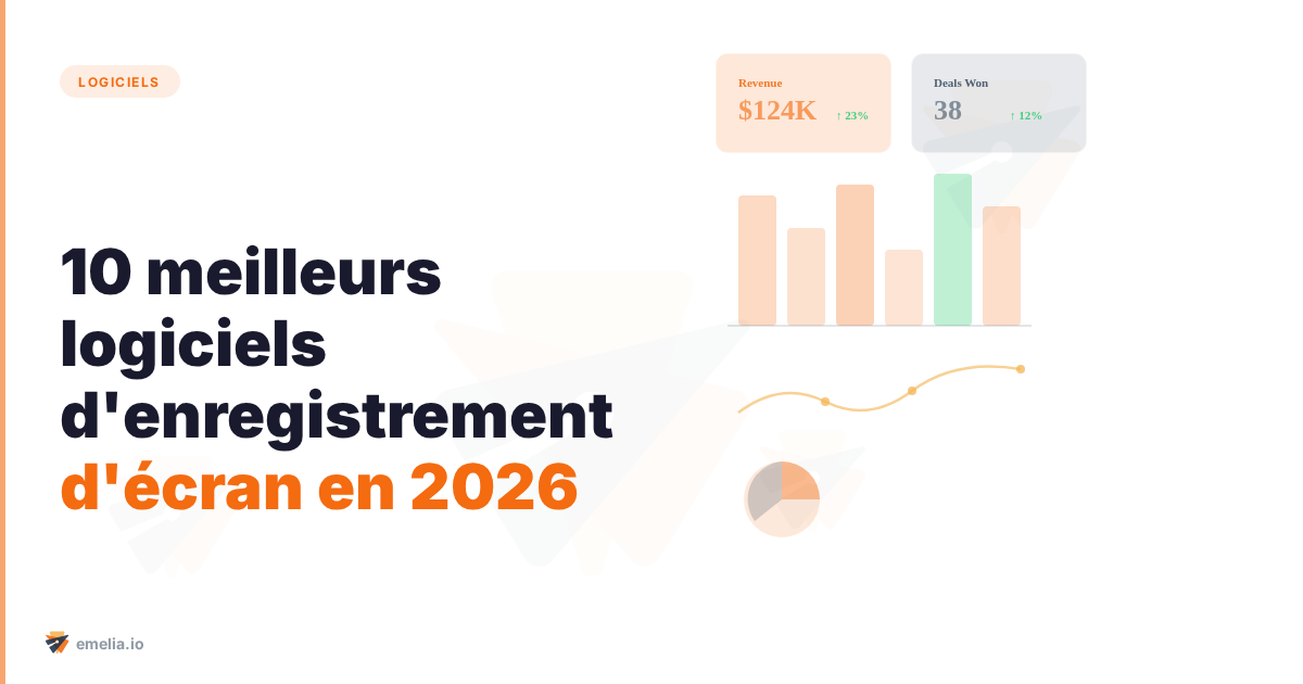  Les 10 meilleurs logiciels d'enregistrement d'écran en 2026