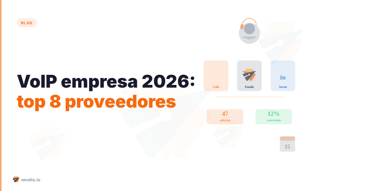 VoIP empresa 2026: top 8 proveedores (sales B2B)