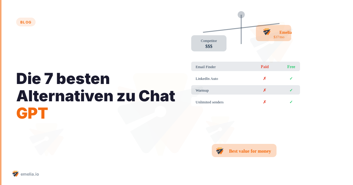 Die 7 besten Alternativen zu Chat GPT