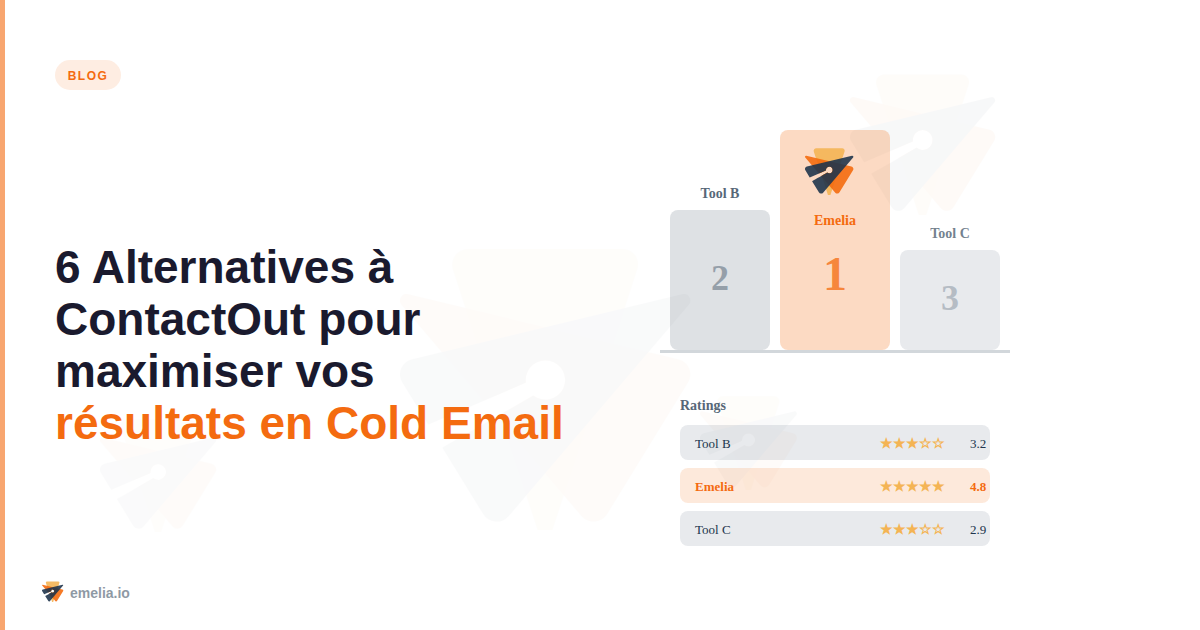 6 Alternatives à ContactOut pour maximiser vos résultats en Cold Email