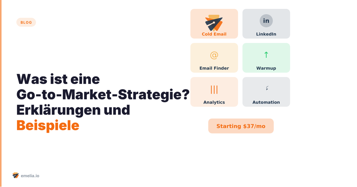 Was ist eine Go-to-Market-Strategie? (GTM) Erklärungen und Beispiele