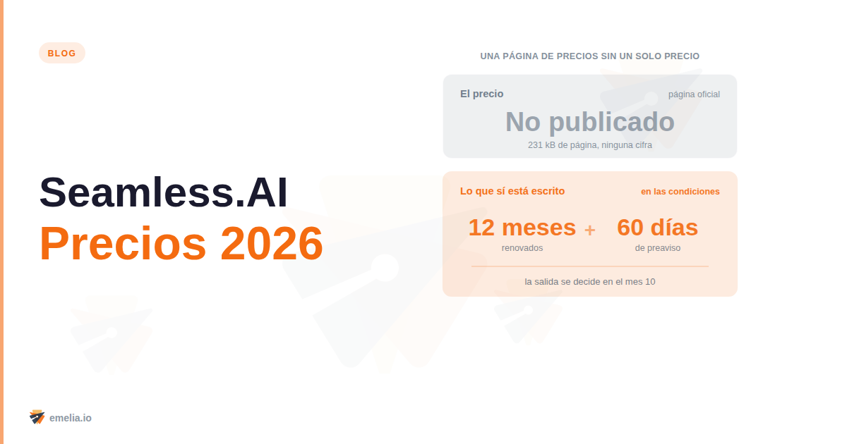 Seamless.AI Precios 2026: tarifas opacas y coste real