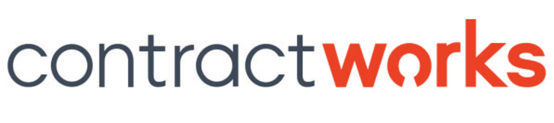 ContractWorks written in black and Works in red