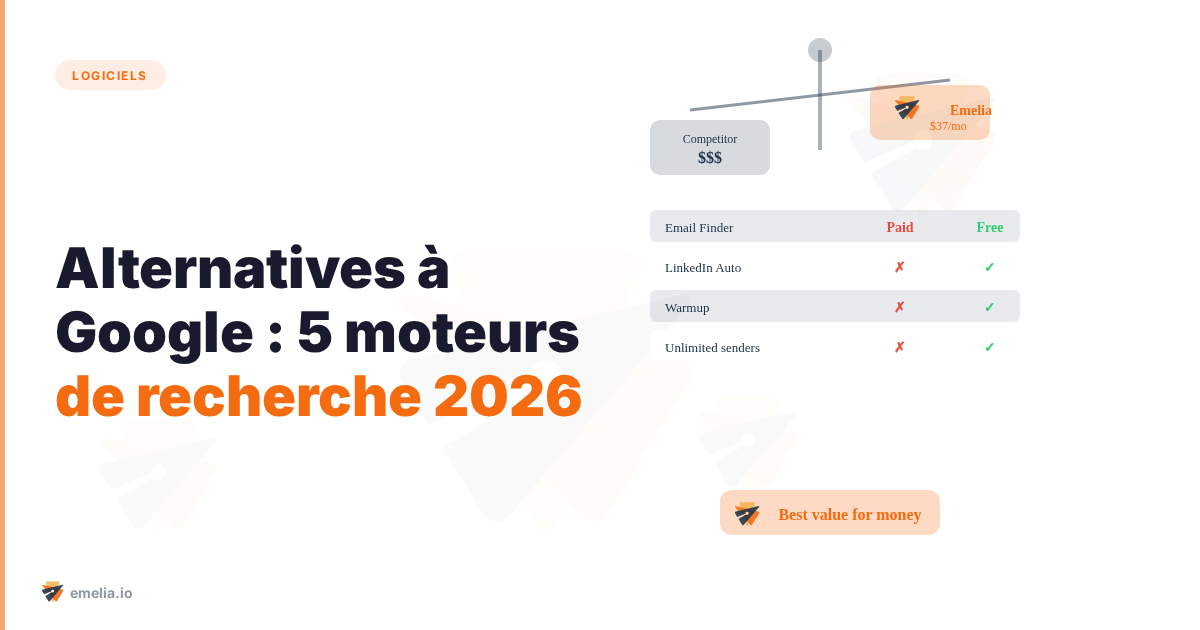 Alternatives à Google : 5 moteurs de recherche qui révolutionnent le web en 2026