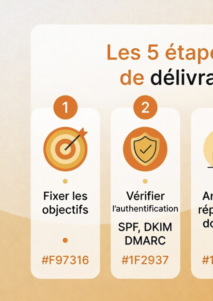 Les 5 etapes de deliverabilitee
