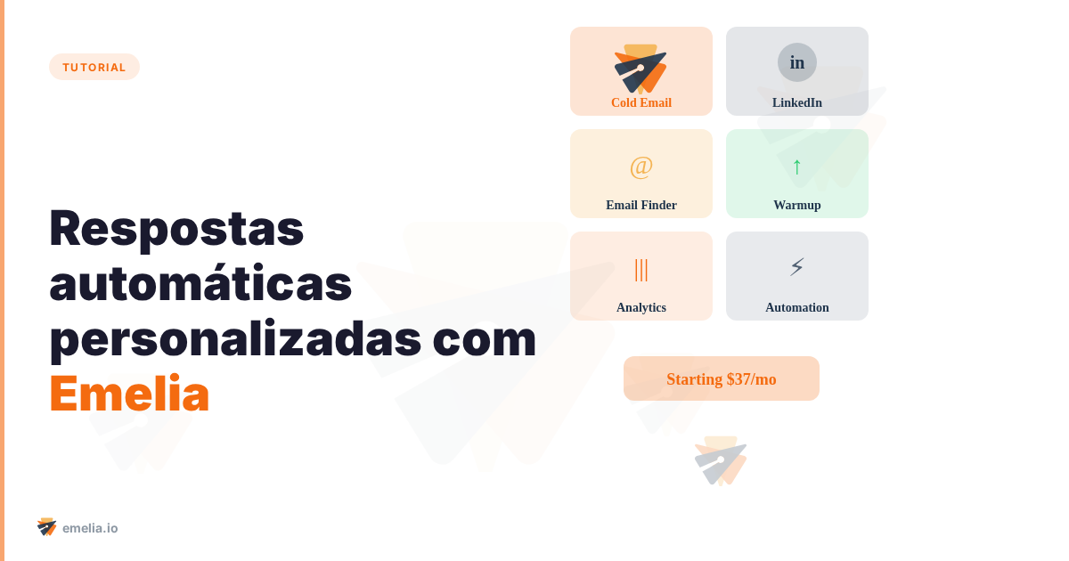 Respostas automáticas personalizadas com Emelia: descubra Magic Reply e Auto Magic Reply