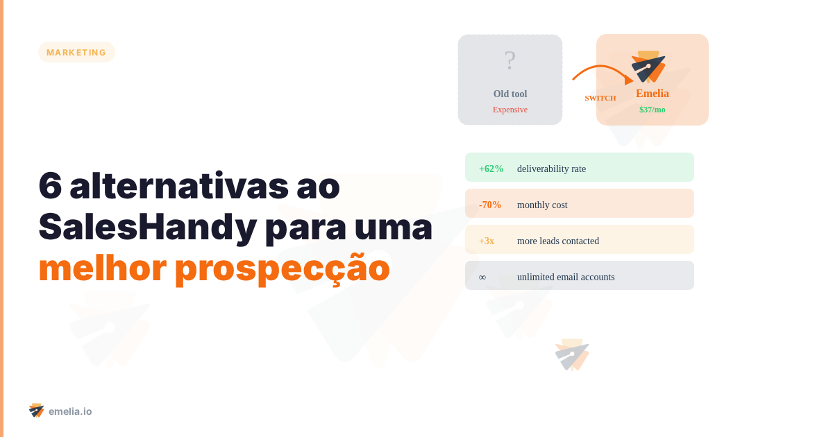 6 alternativas ao SalesHandy para uma melhor prospecção
