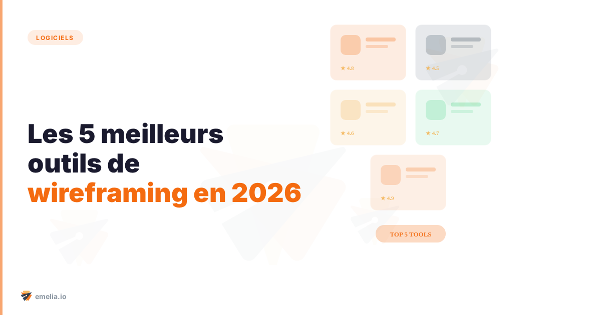 Les 5 meilleurs outils de wireframing en 2026