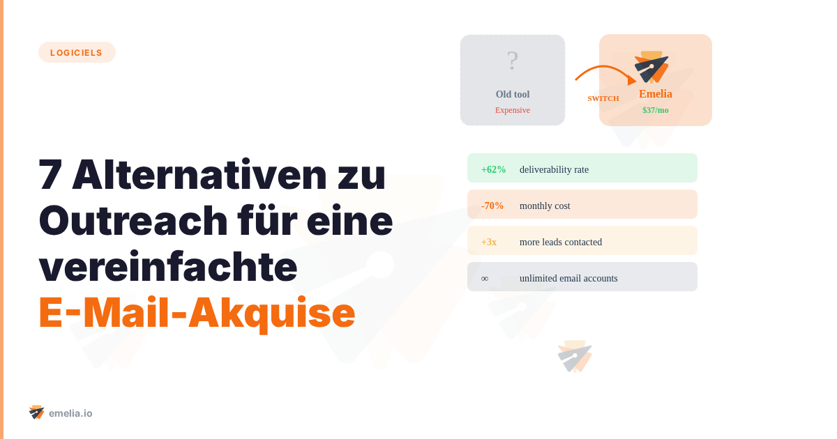 7 Alternativen zu Outreach für eine vereinfachte E-Mail-Akquise