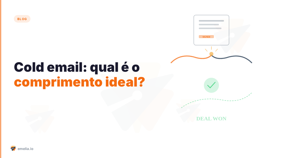 Cold email: qual é o comprimento ideal?