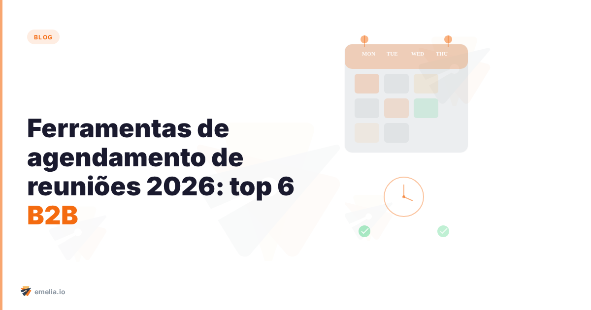Ferramentas de agendamento de reuniões 2026: top 6 B2B