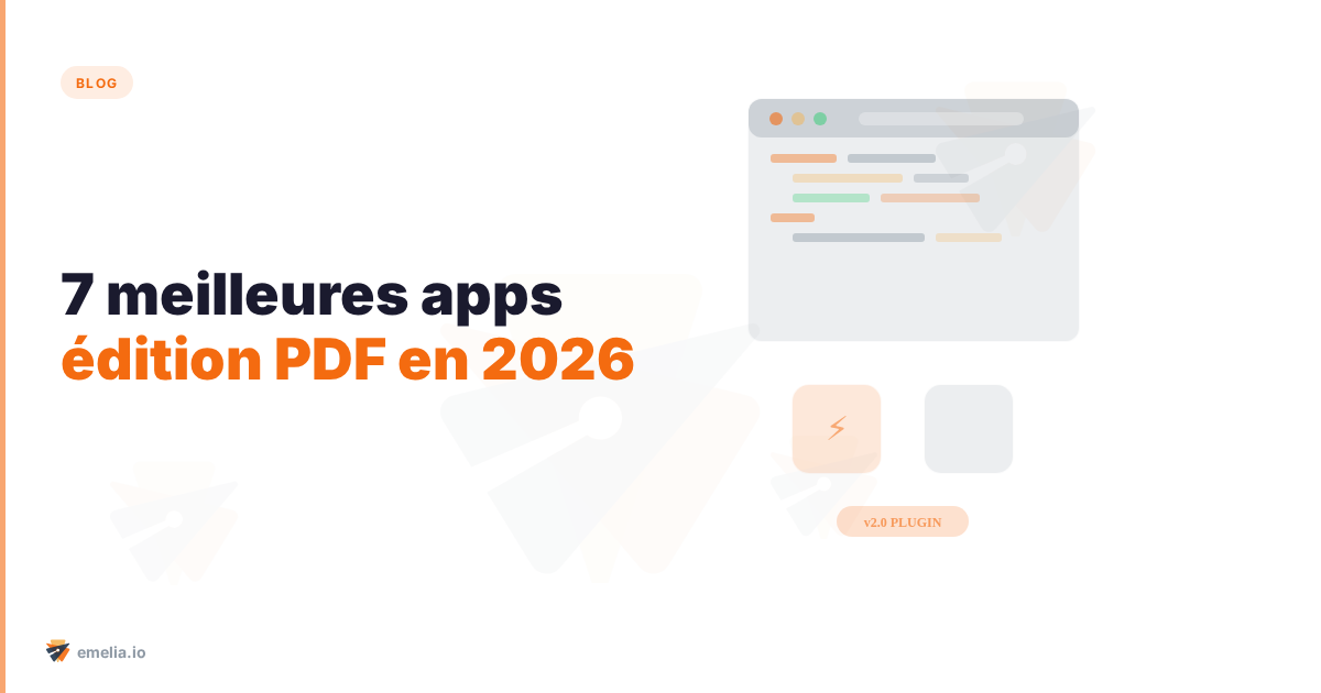 Les 7 meilleures applications d'édition PDF en 2026 