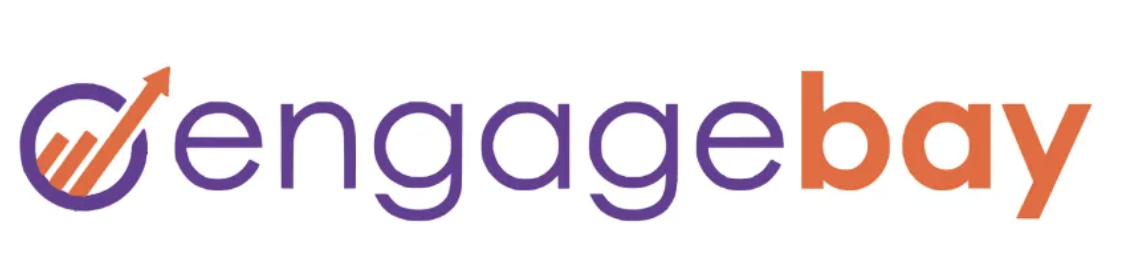 Engage bay written in orange and purple