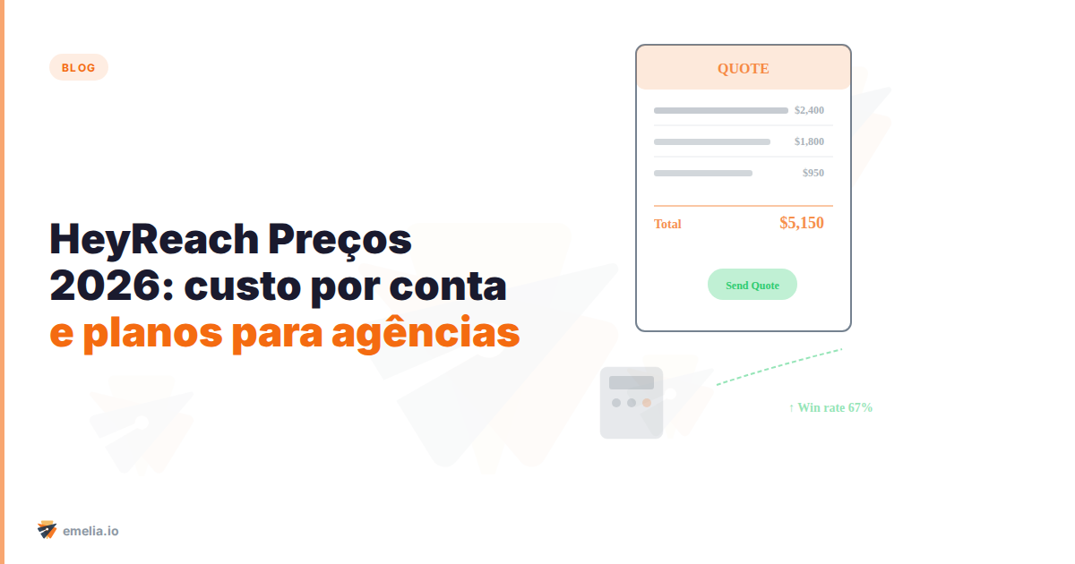 HeyReach Preços 2026: custo por conta do LinkedIn e planos para agências