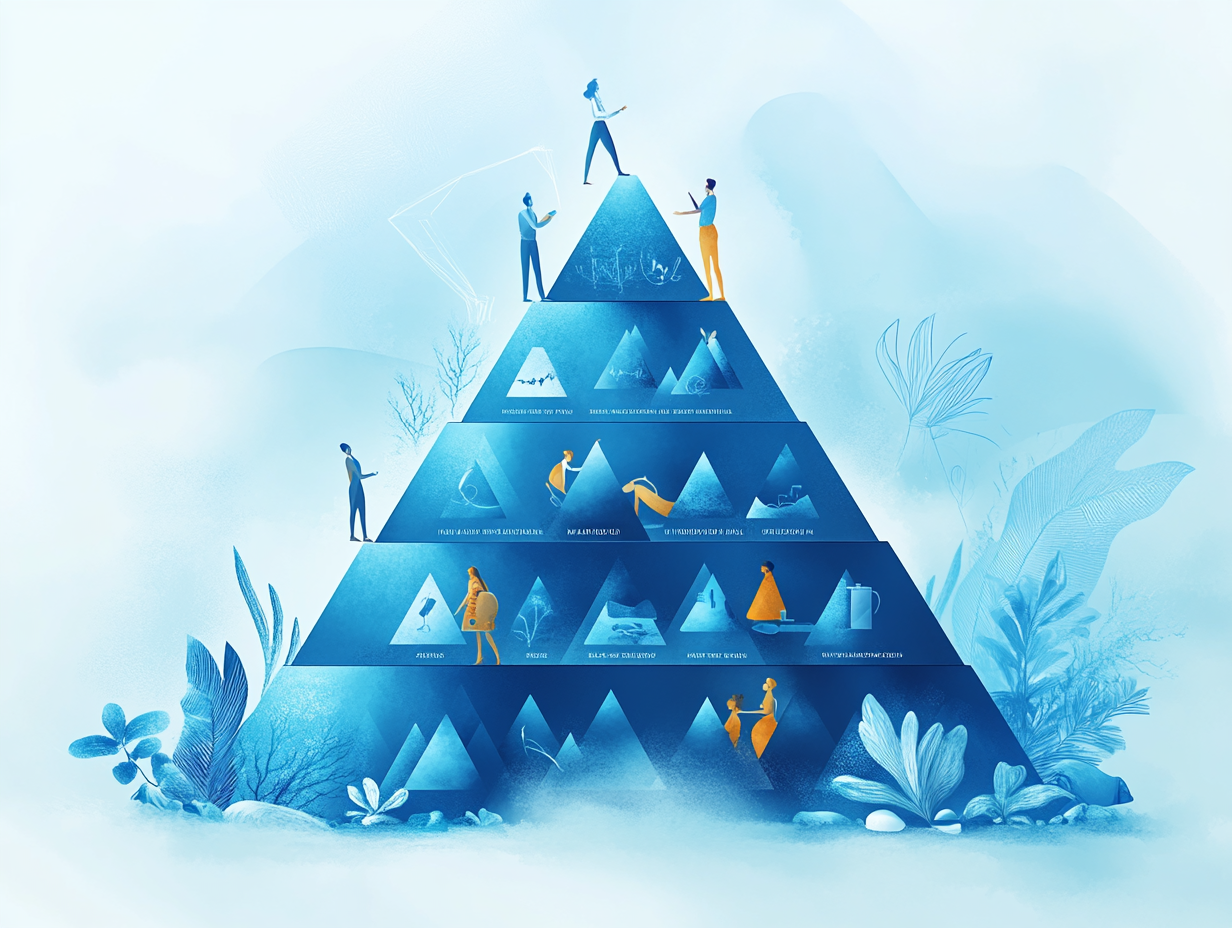 image illustrant la pyramide de Maslow