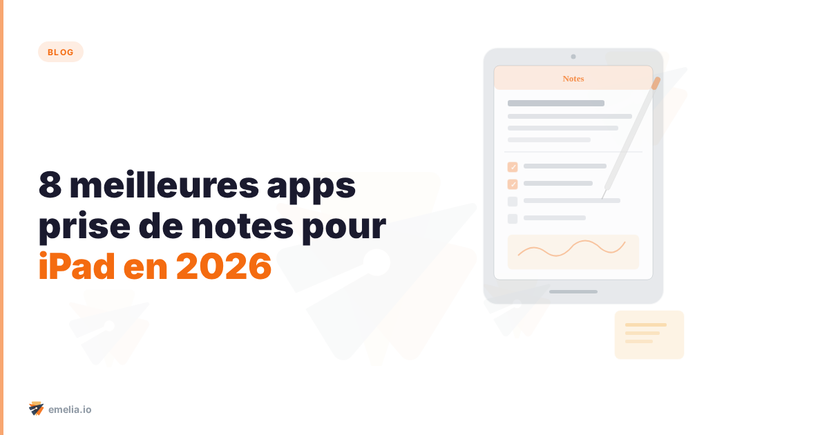Les 8 meilleures applications de prise de notes pour iPad en 2026 