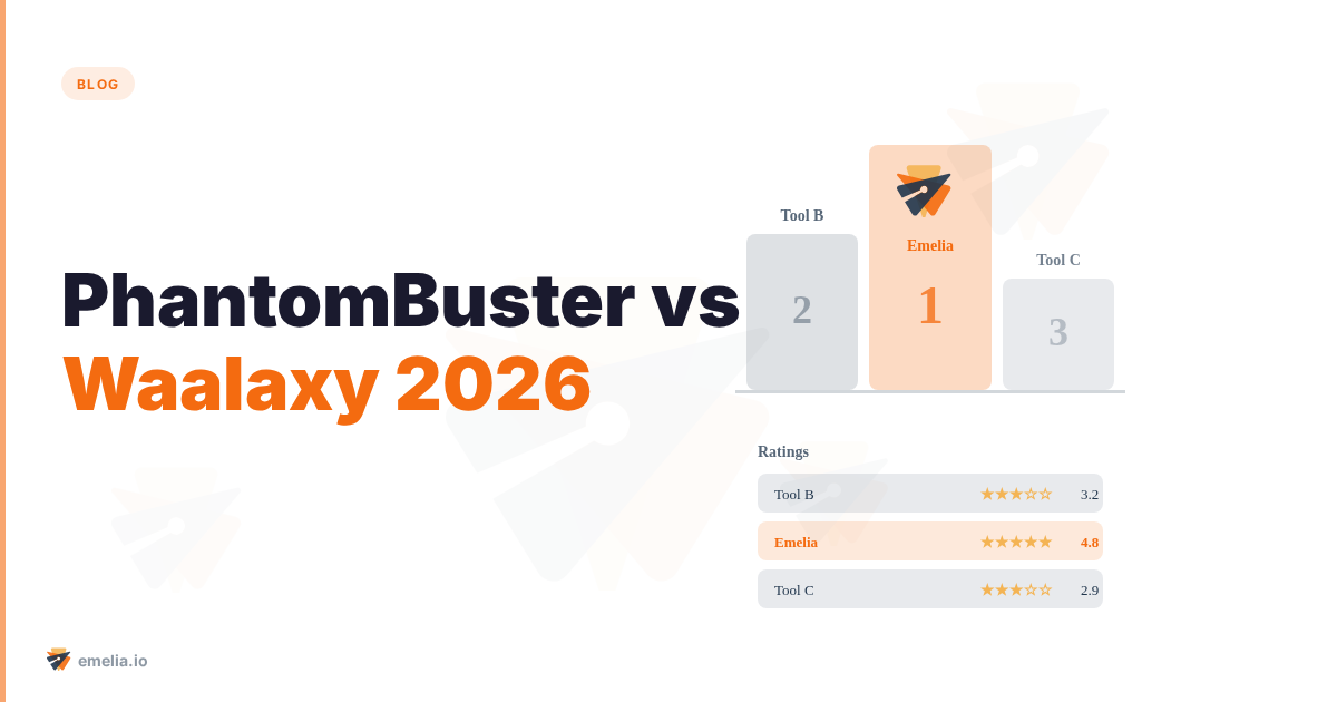 PhantomBuster vs Waalaxy: automação B2B 2026
