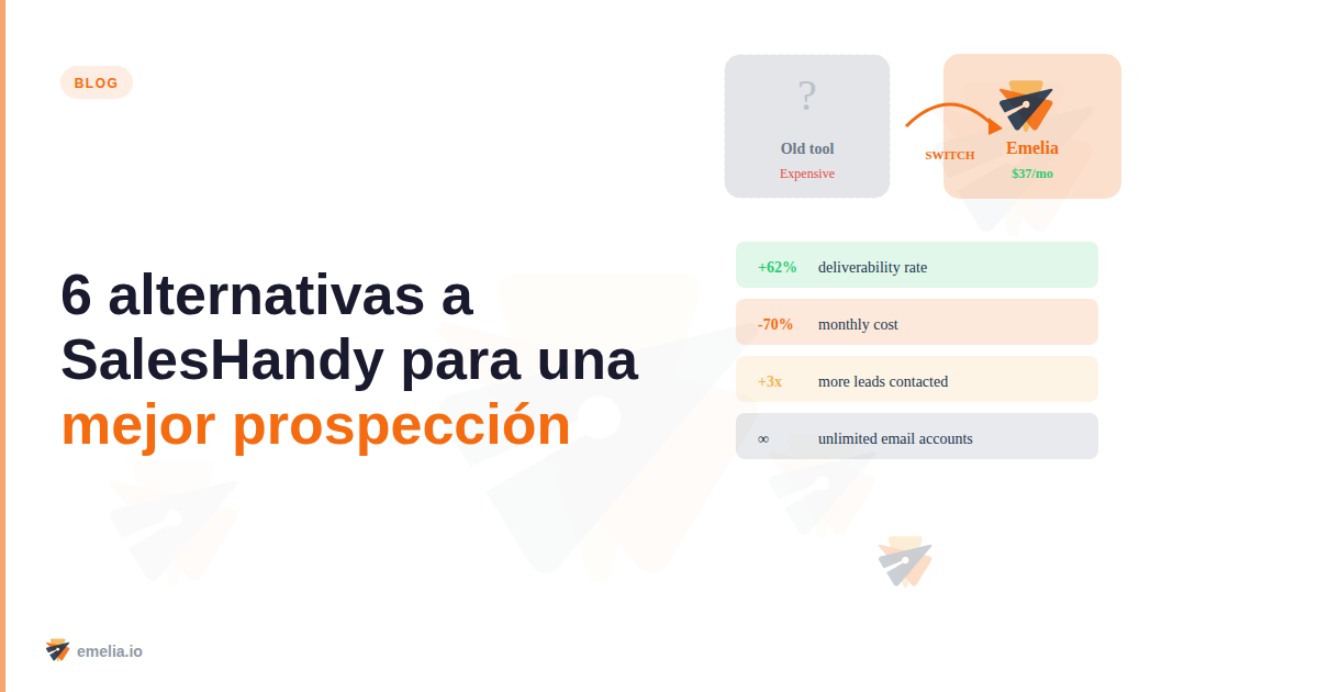 6 alternativas a SalesHandy para una mejor prospección