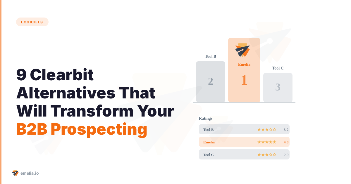 9 Clearbit Alternatives That Will Transform Your B2B Prospecting