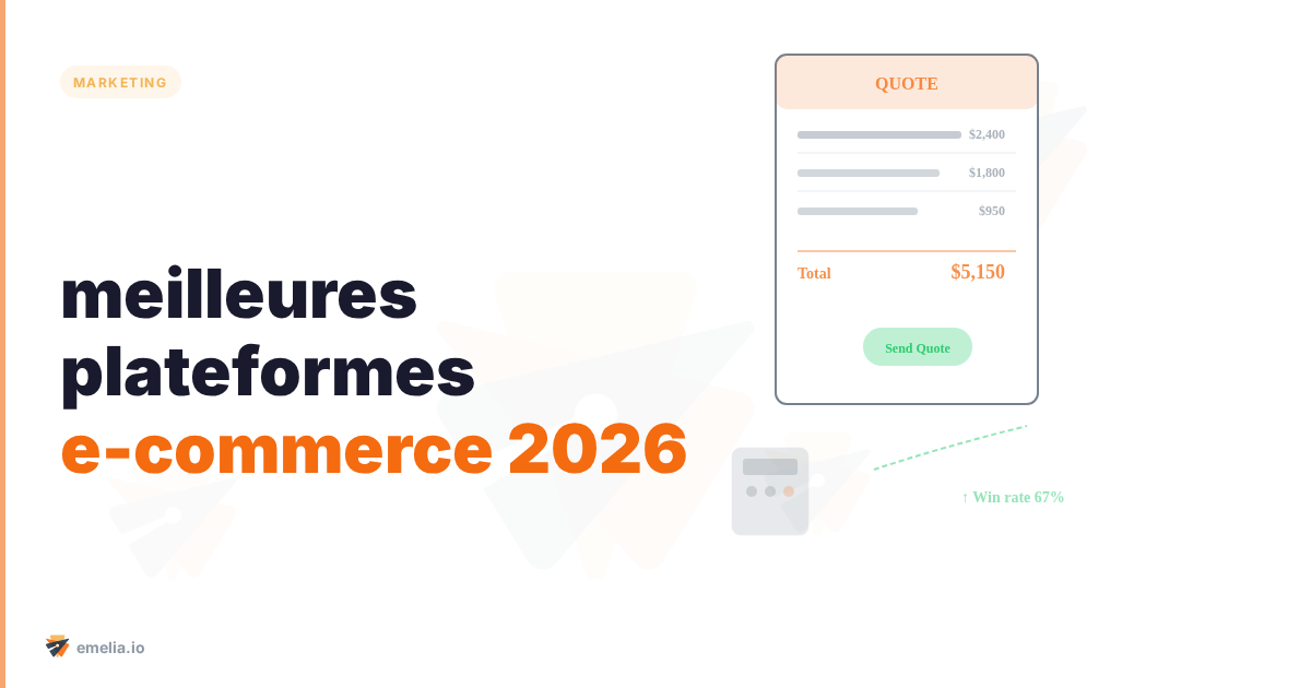 Les meilleures plateformes de création de sites e-commerce pour les boutiques en ligne en 2026