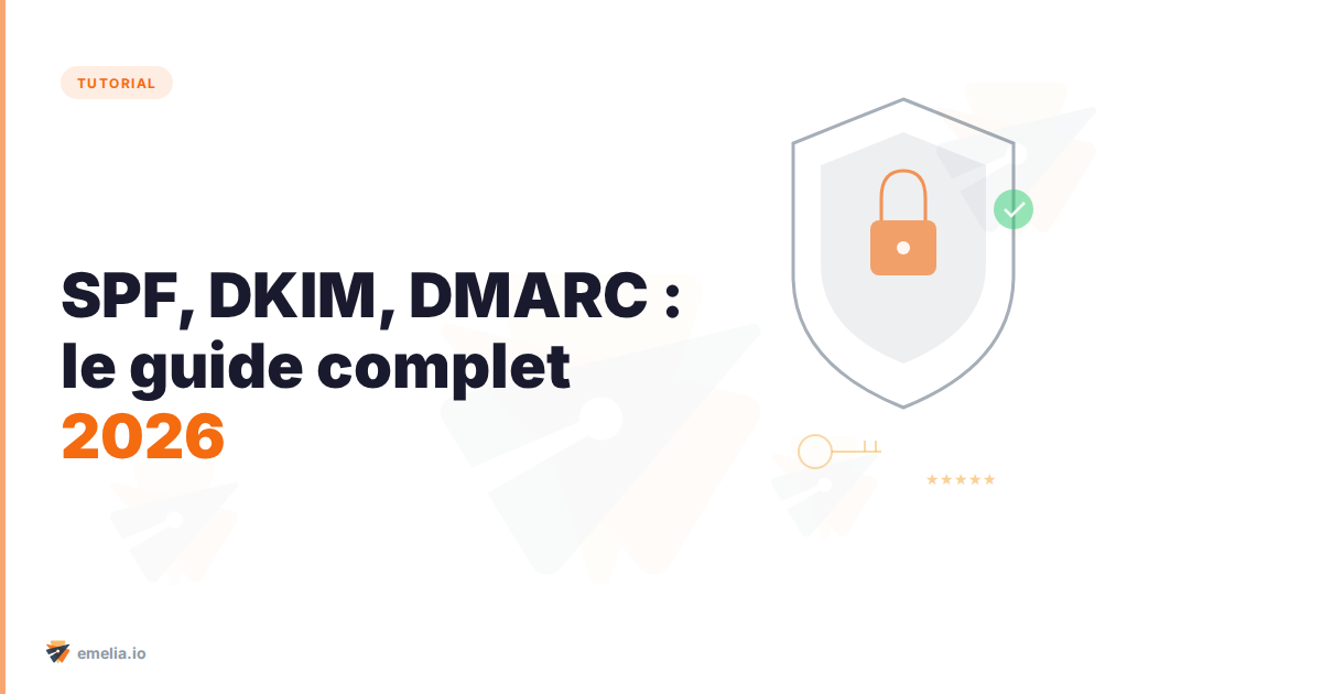SPF, DKIM, DMARC : le guide complet pour configurer votre email (2026)