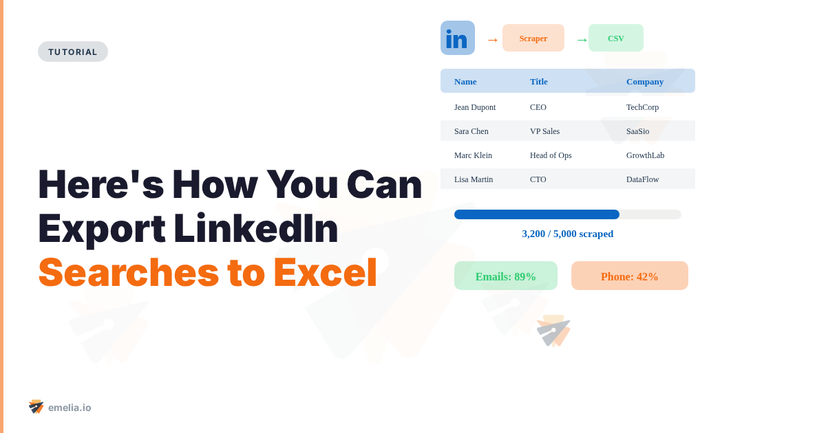 Here's How You Can Export LinkedIn Searches to Excel