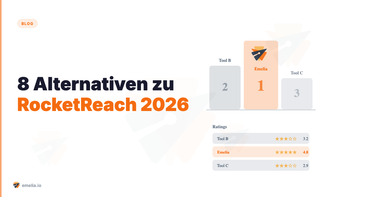 8 Alternativen zu RocketReach (Ultimativer Leitfaden 2026)