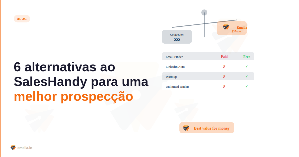 6 alternativas ao SalesHandy para uma melhor prospecção