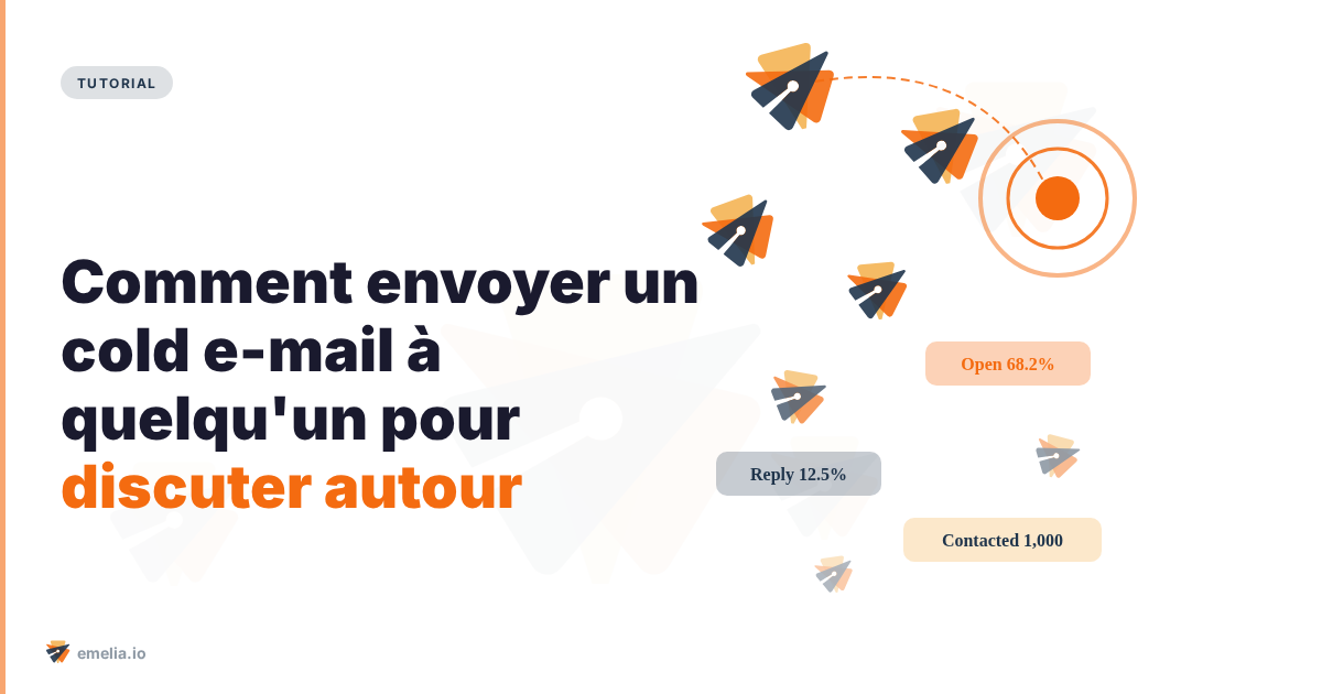 Comment envoyer un cold e-mail à quelqu’un pour discuter autour d’un café