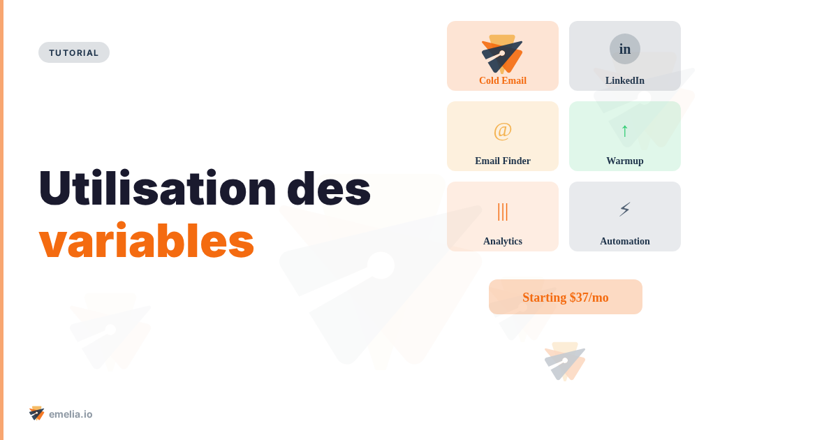 Utilisation des variables