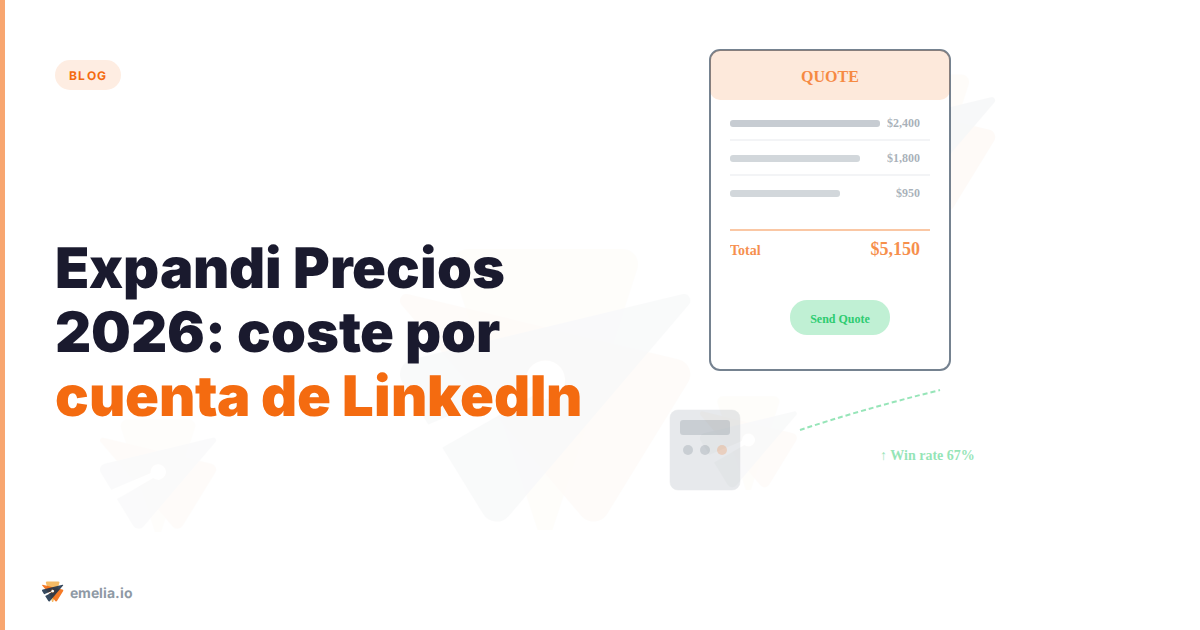 Expandi Precios 2026: coste por cuenta de LinkedIn y presupuesto real