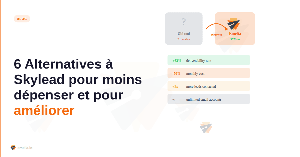 6 Alternatives à Skylead pour moins dépenser et pour améliorer votre génération de leads