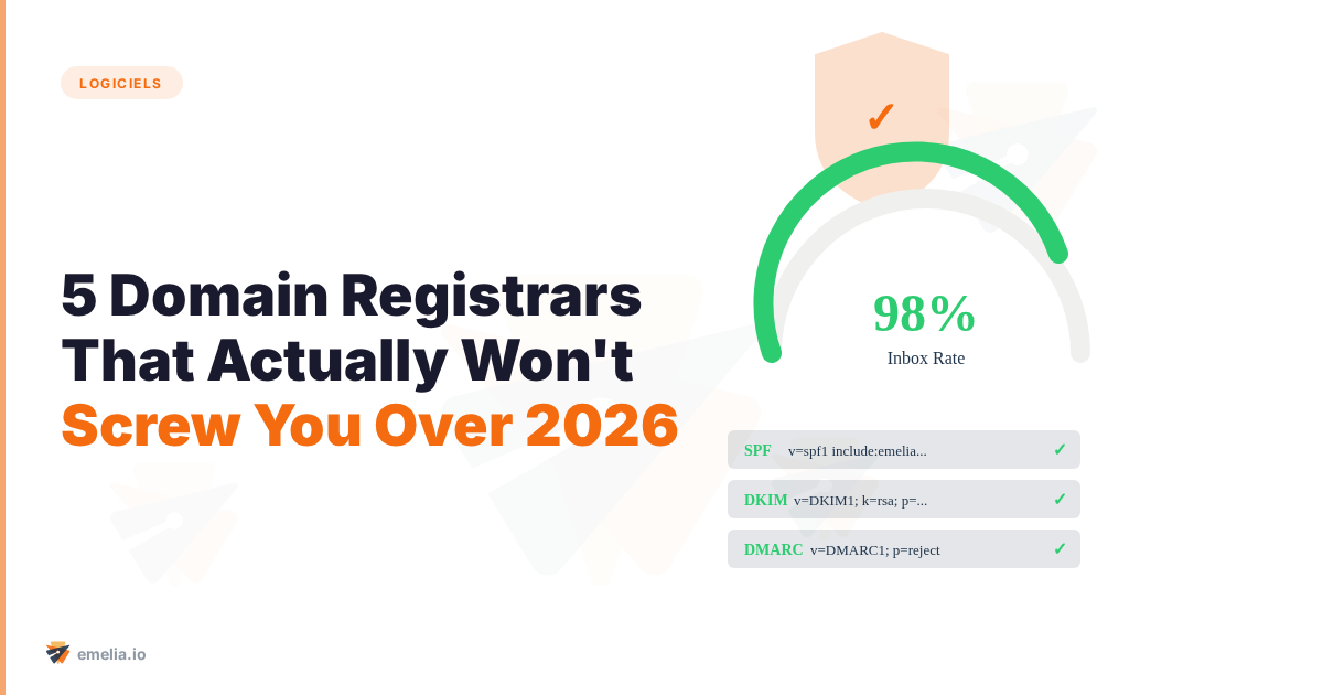 5 Domain Registrars That Actually Won't Screw You Over (2026 Edition)