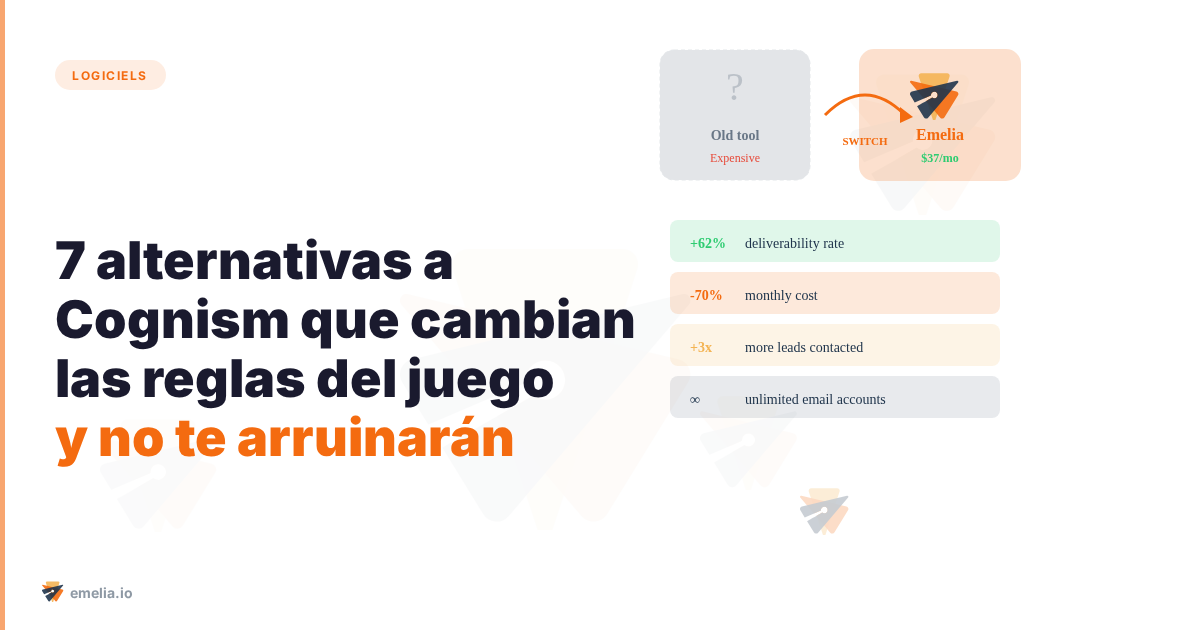 7 alternativas a Cognism que cambian las reglas del juego y no te arruinarán (pero que impulsarán tus ventas)