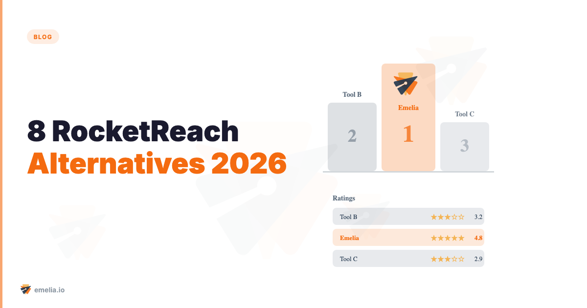 8 RocketReach Alternatives (The Ultimate Guide 2026)
