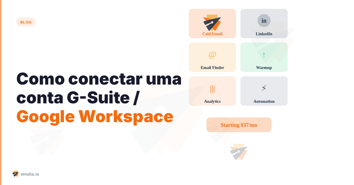 Como conectar uma conta G-Suite / Google Workspace