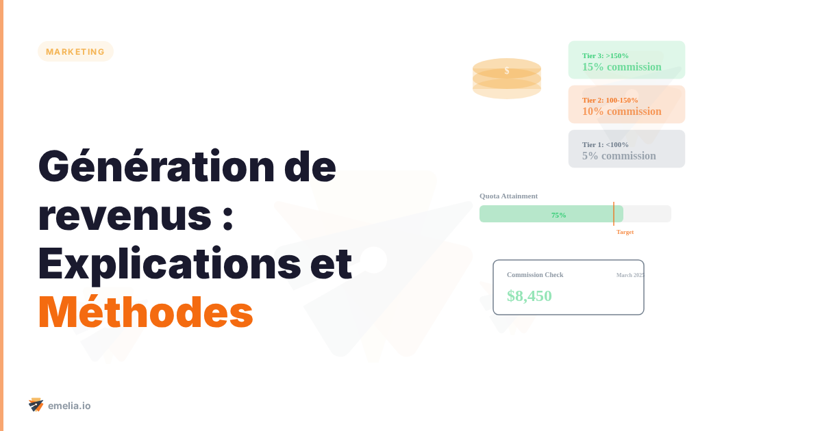Génération de revenus (Revenue Generation): Explications et Méthodes