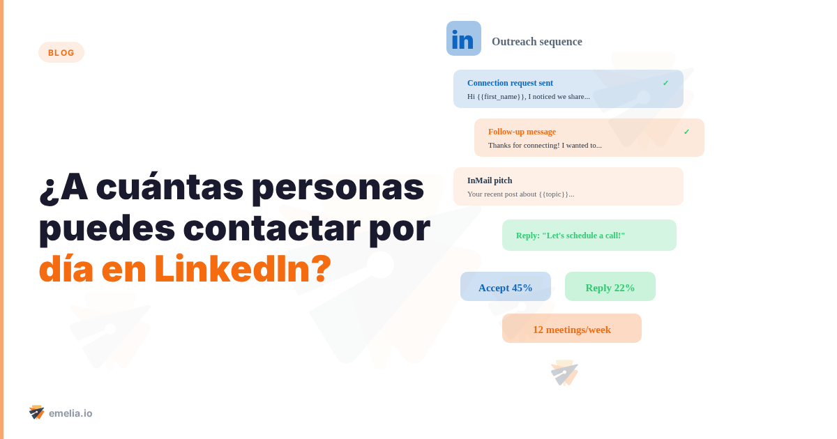 ¿A cuántas personas puedes contactar por día en LinkedIn?