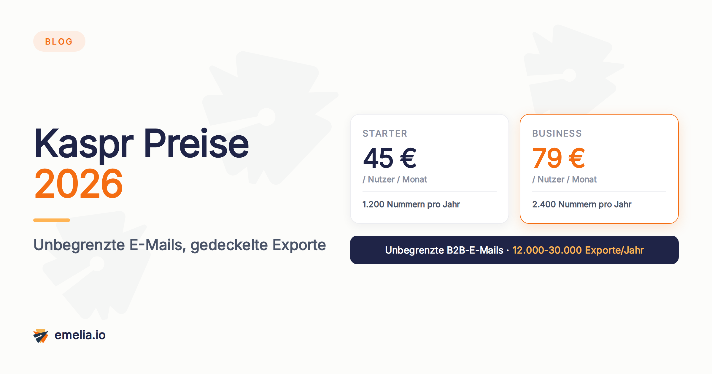 Kaspr Preise 2026: Pläne, Telefon-Credits und Export-Limit
