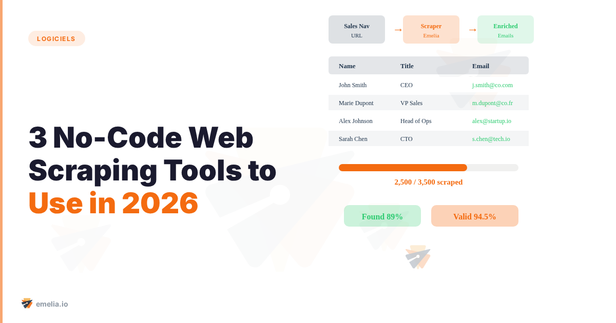 3 No-Code Web Scraping Tools to Use in 2026: Scrape Like a Pro Without Coding 🛠️