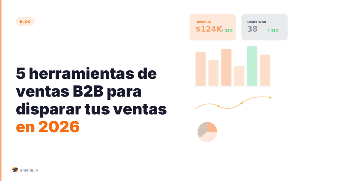 5 herramientas de ventas B2B para disparar tus ventas en 2026