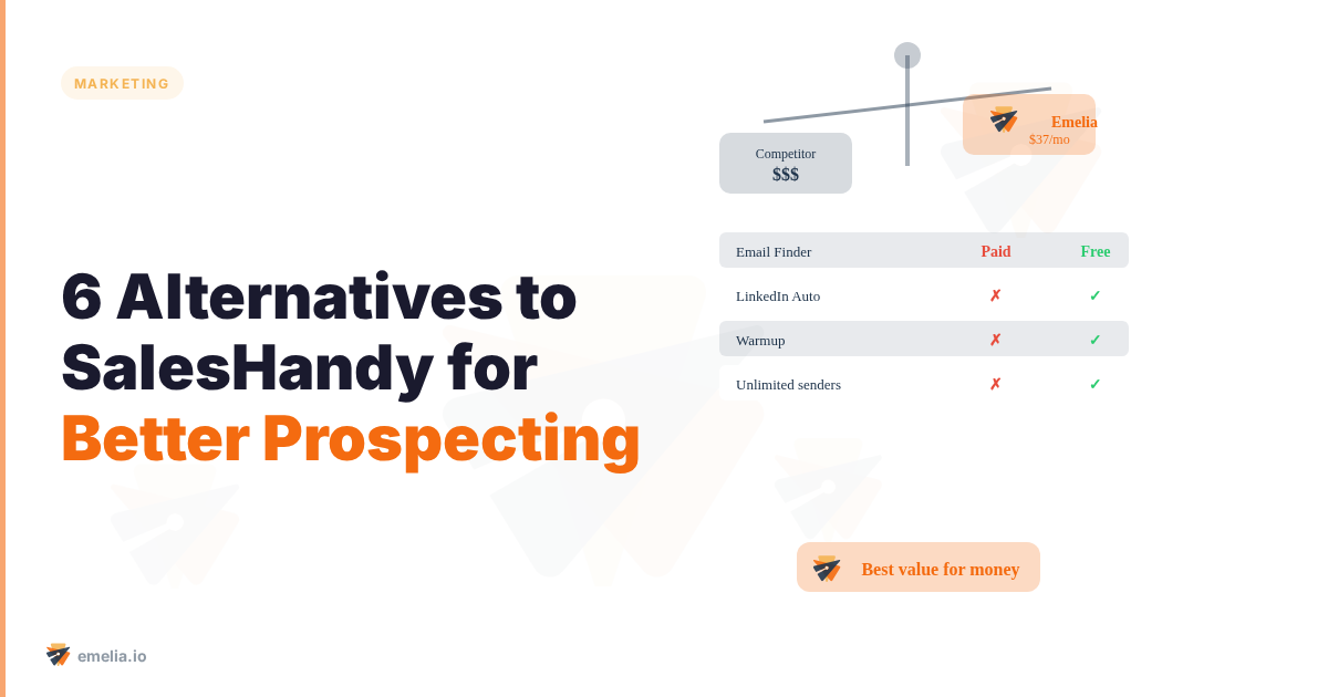 6 Alternatives to SalesHandy for Better Prospecting