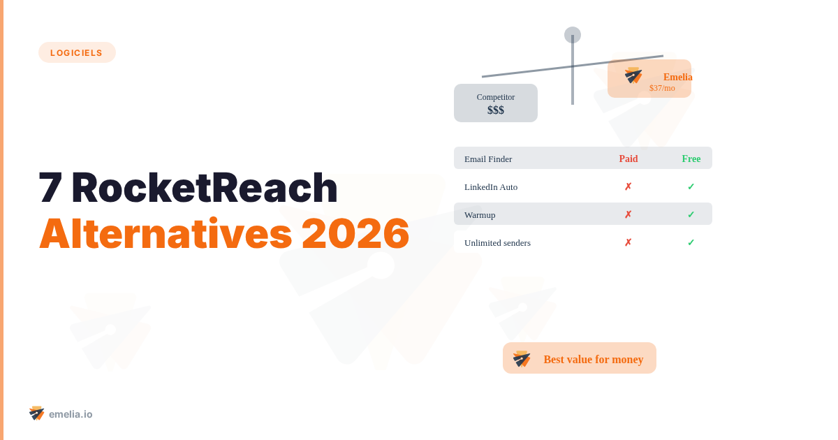 7 RocketReach Alternatives (The Ultimate Guide 2026)