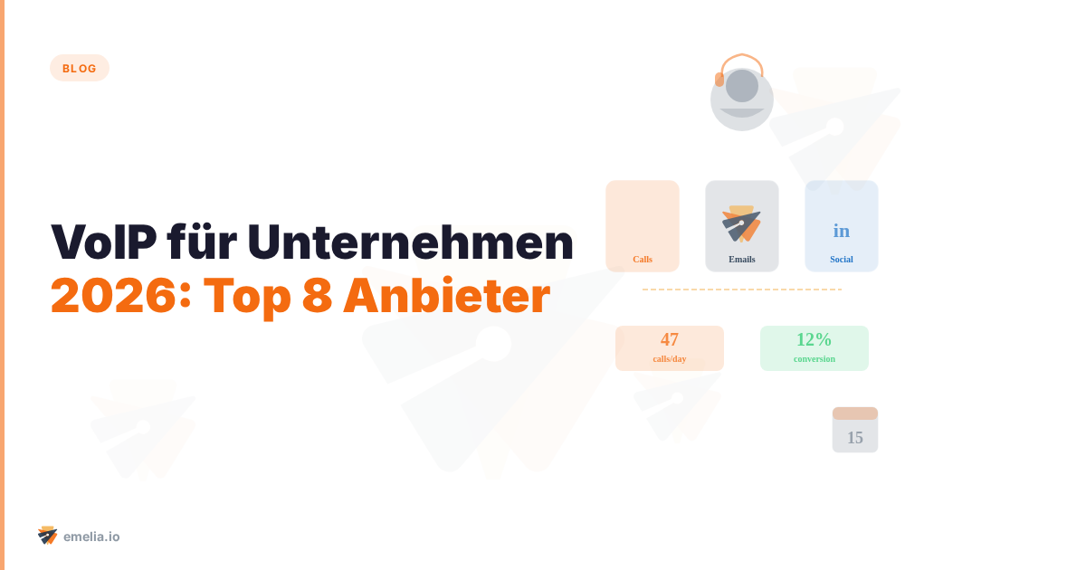 VoIP für Unternehmen 2026: Top 8 Anbieter (Sales B2B)