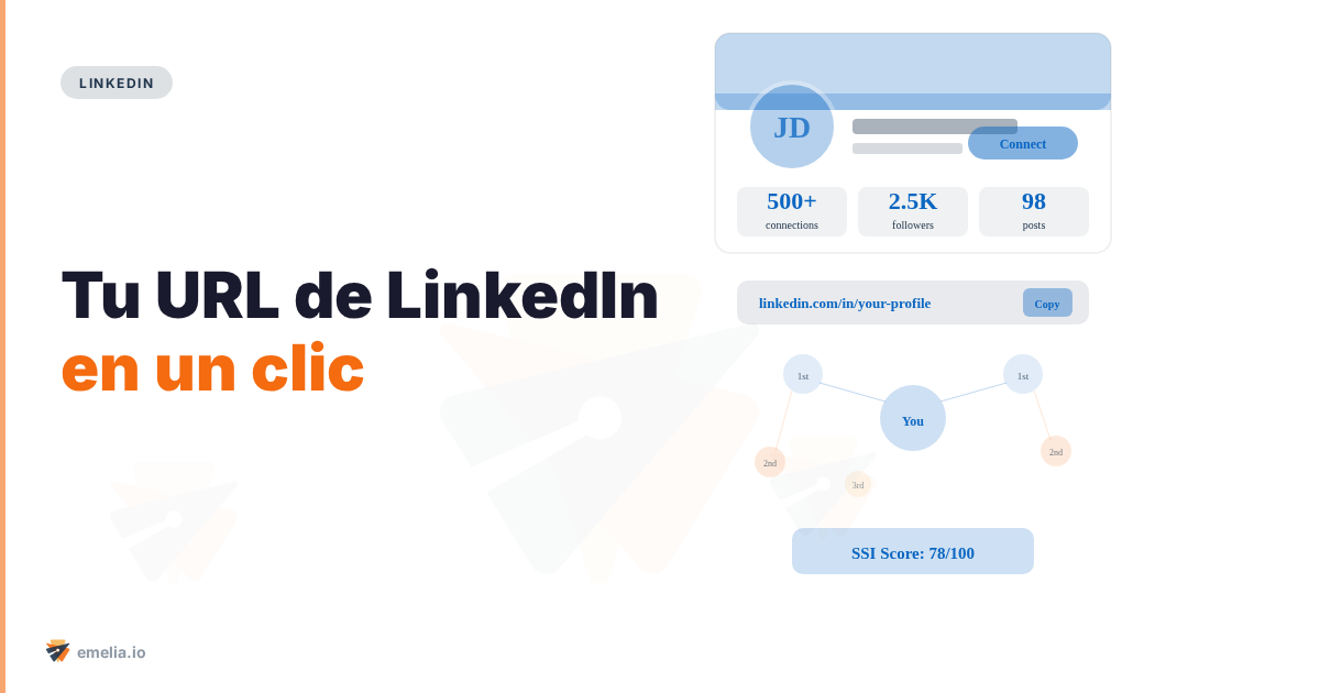 Tu URL de LinkedIn en un clic: guía rápida para el enlace